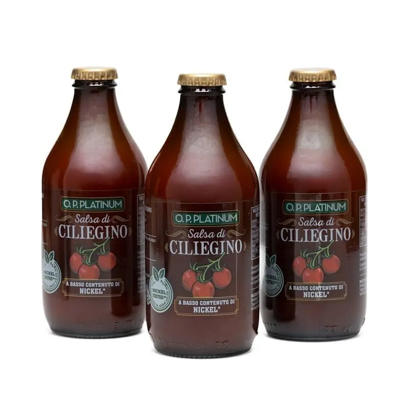 Nickelfreies Passata | Sichere und Natürliche Lebensmittelprodukte